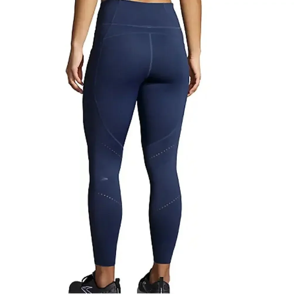 Brooks Women's Navy Method 7/8 Tights Running Tights Size XS